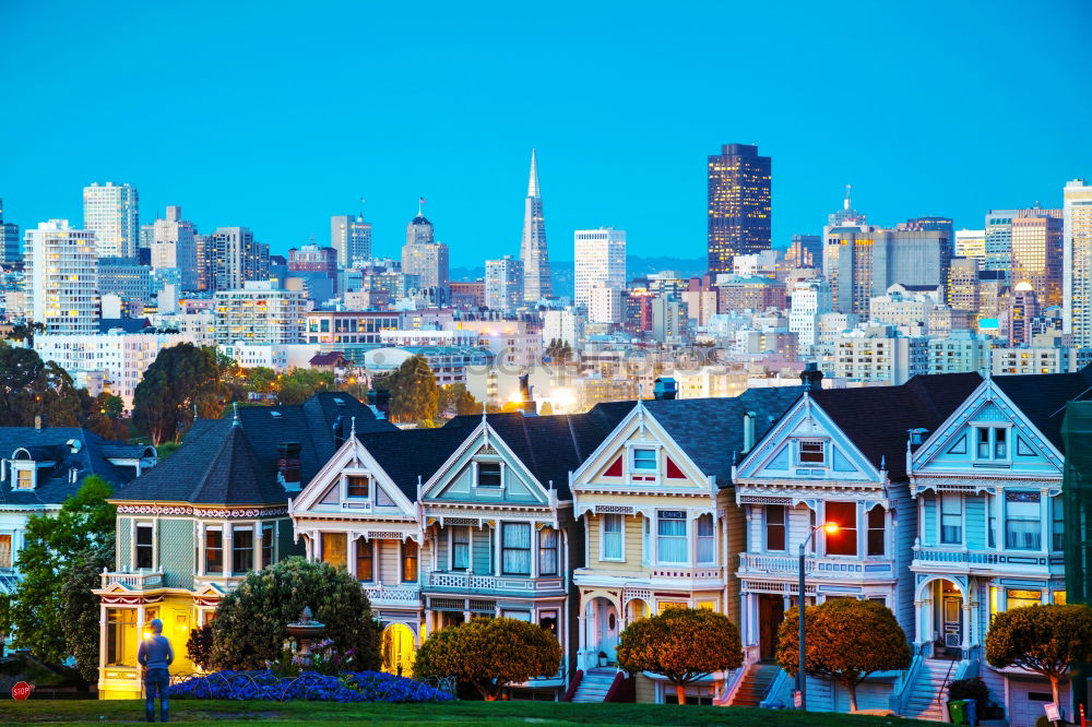 Similar – Image, Stock Photo skyline san francisco