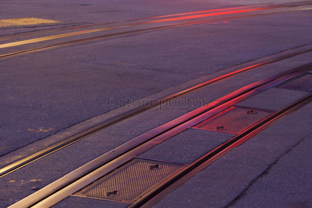 Similar – Image, Stock Photo trainspotting Night