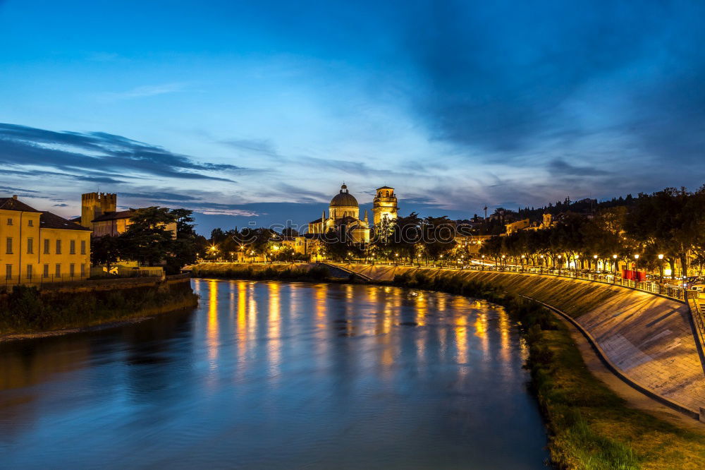 Similar – Image, Stock Photo The illuminated St. Peter’s Basilica in Rome after sunset