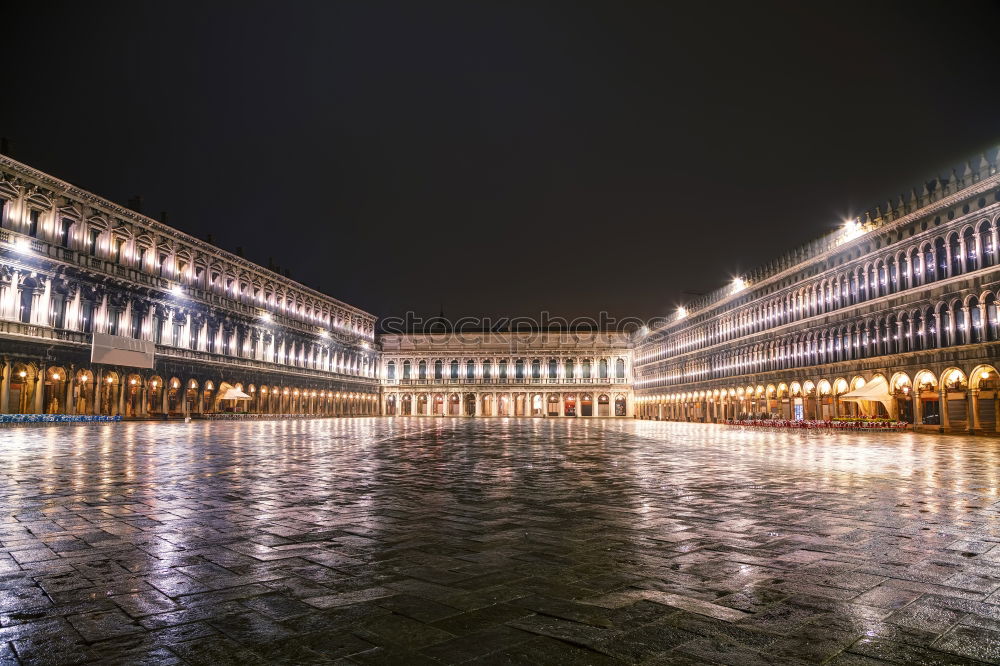 Similar – Image, Stock Photo s. marco at night Venice