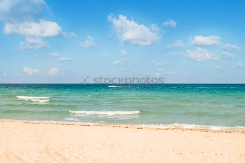 Similar – Image, Stock Photo the beach Beach Ocean