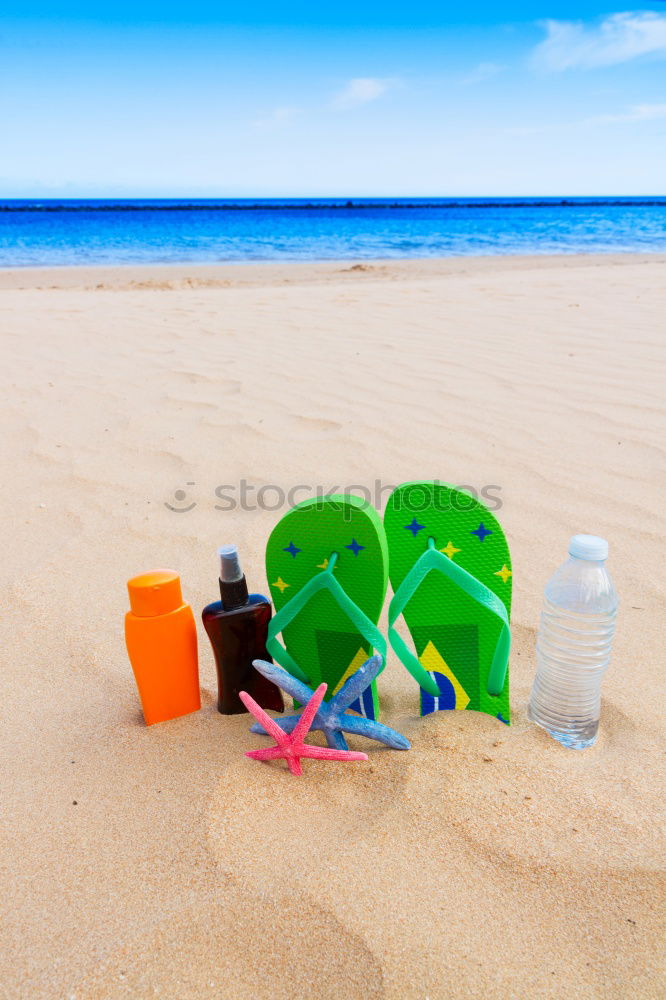 Similar – Image, Stock Photo Sand toys on the beach