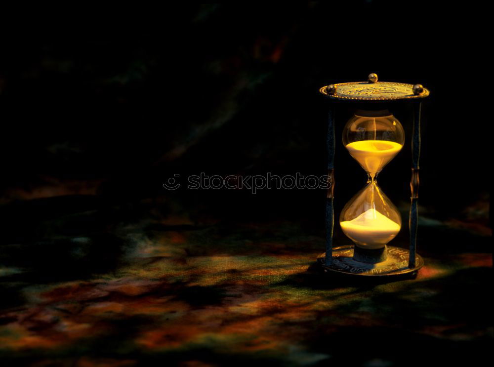 Similar – Time is running out, hourglass