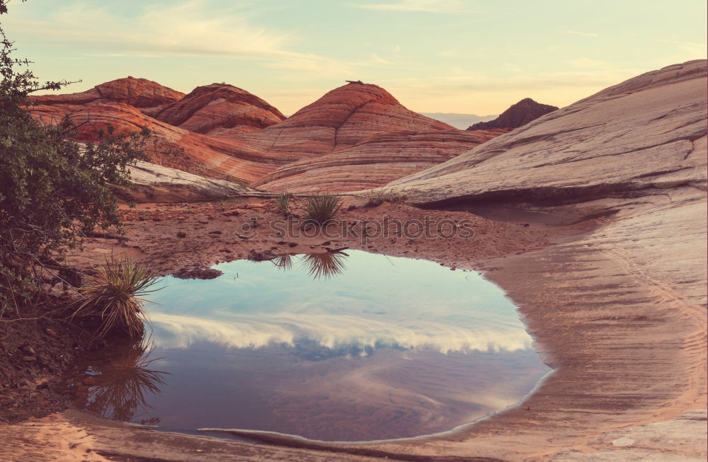 Similar – Image, Stock Photo Desert Landscape in Utah