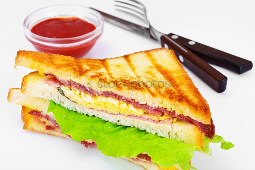 Similar – Image, Stock Photo sandwiches Sandwich Snack