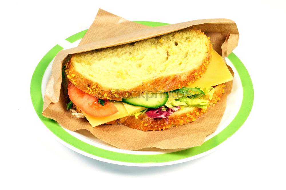 Similar – Image, Stock Photo sandwiches Sandwich Snack