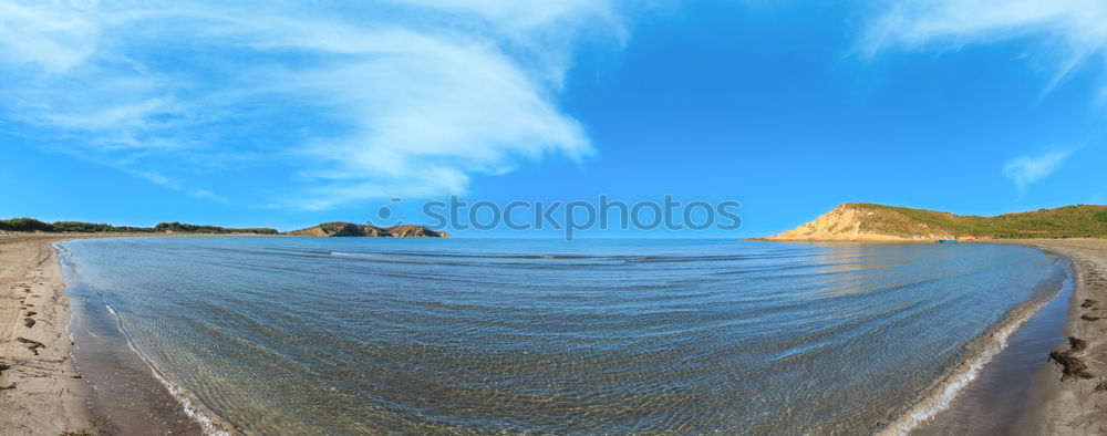 Similar – Bay of Rings Strand Meer