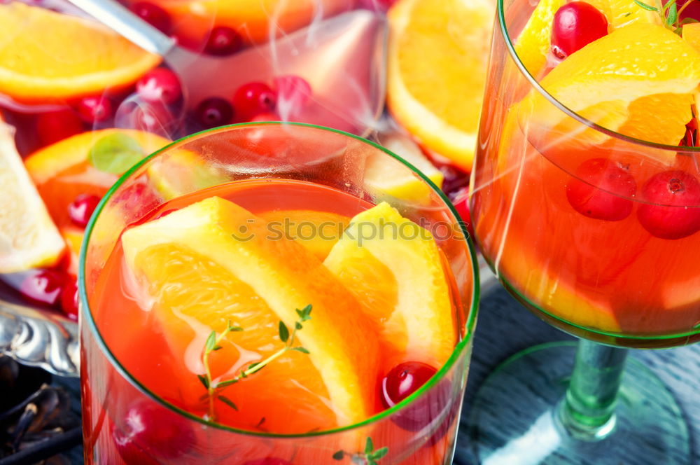 Similar – Mulled wine drink sangria