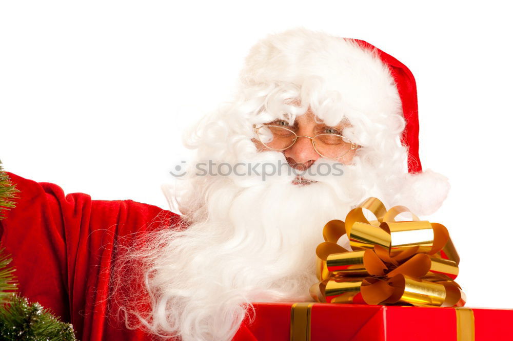 Similar – Young man holding a christmas gift