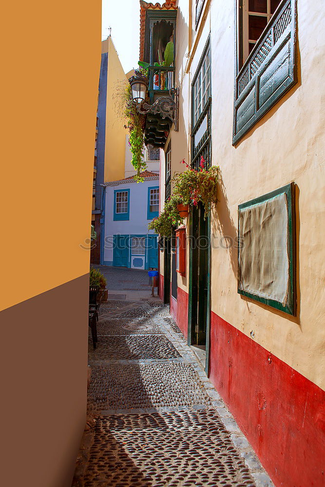 Similar – Image, Stock Photo Destroyed bicycle leaning colored house in Burano, Italy.