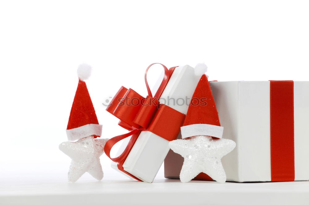 Similar – Image, Stock Photo Red wrapped gift boxes