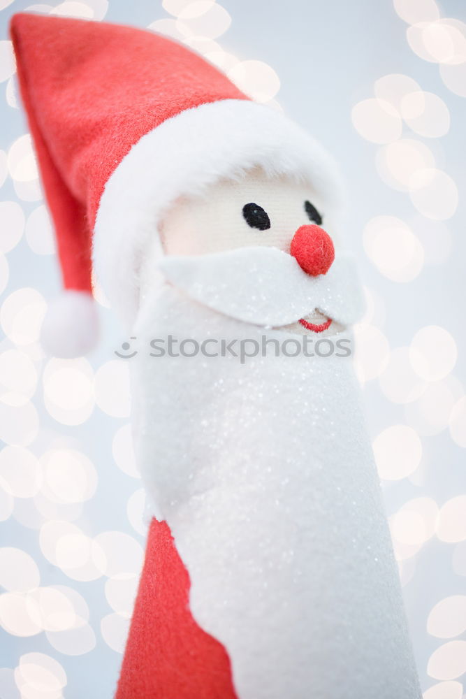 Similar – Image, Stock Photo Teddy bear with Christmas cap