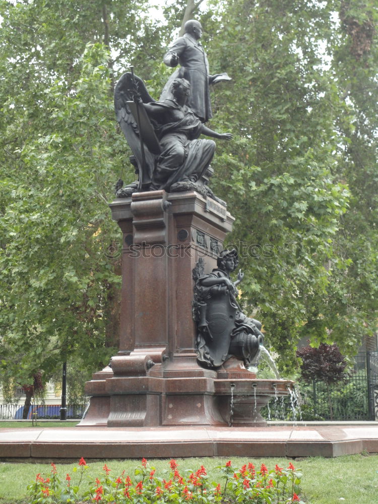 Similar – Image, Stock Photo Bismarck Monument at the Great Star Berlin