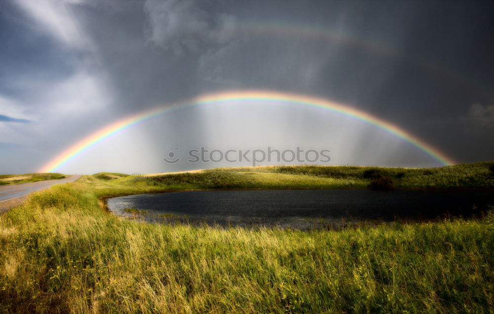 Similar – Image, Stock Photo somewhere under the rainbow