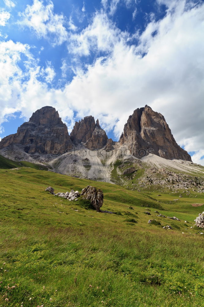 Similar – Image, Stock Photo Sciliar in the evening sun