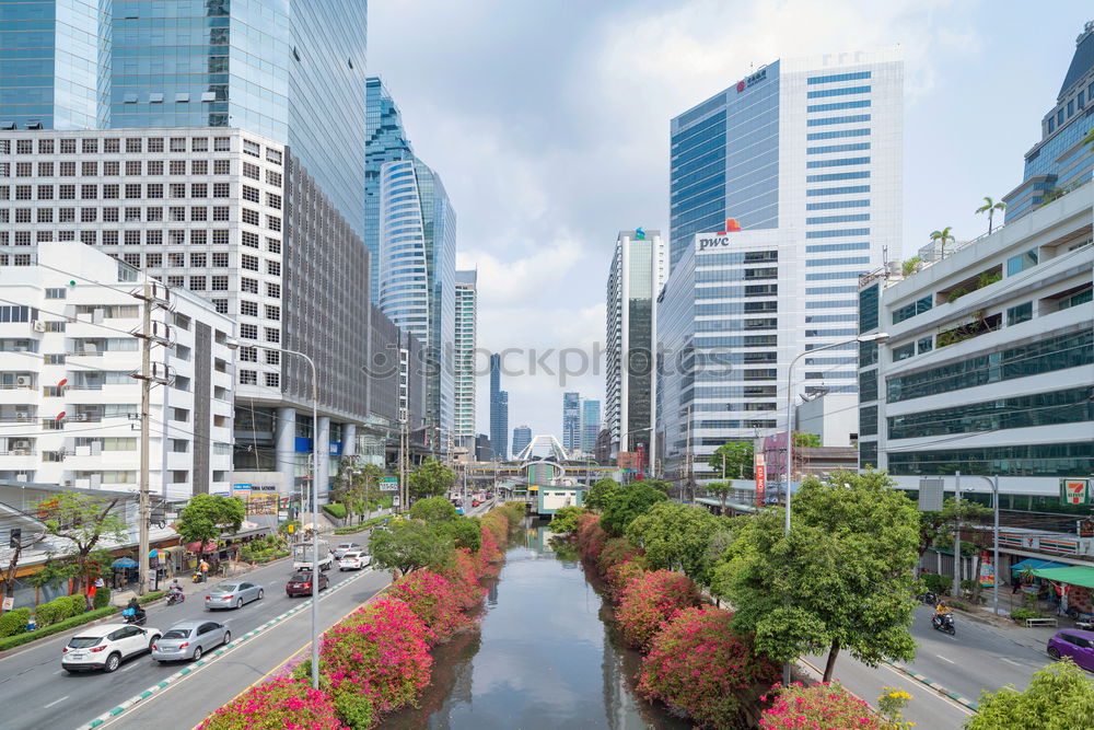 Similar – Image, Stock Photo Street scene in Shanghai, China