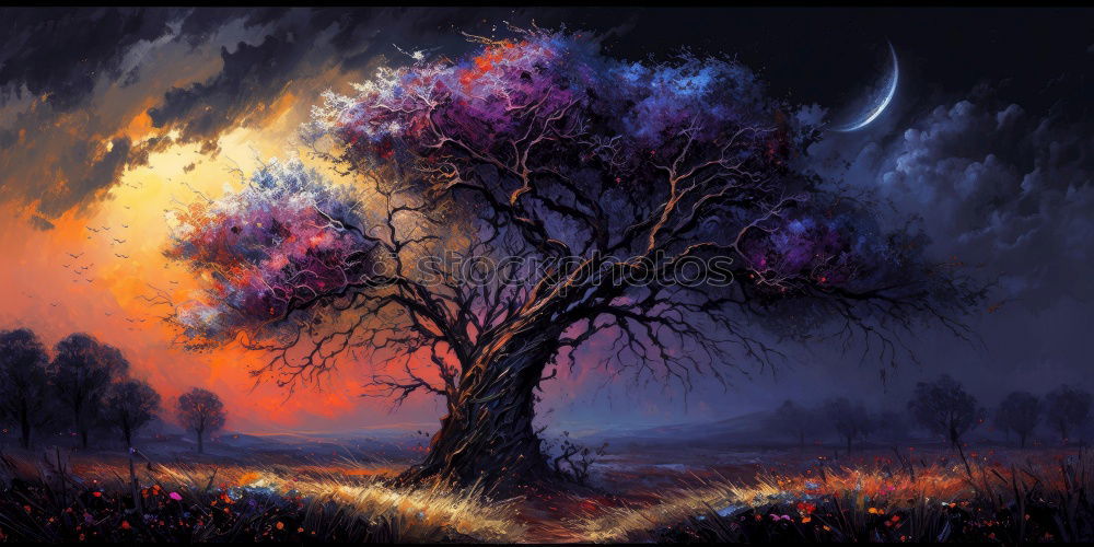 Similar – Foto Bild Sunset Tree Baum