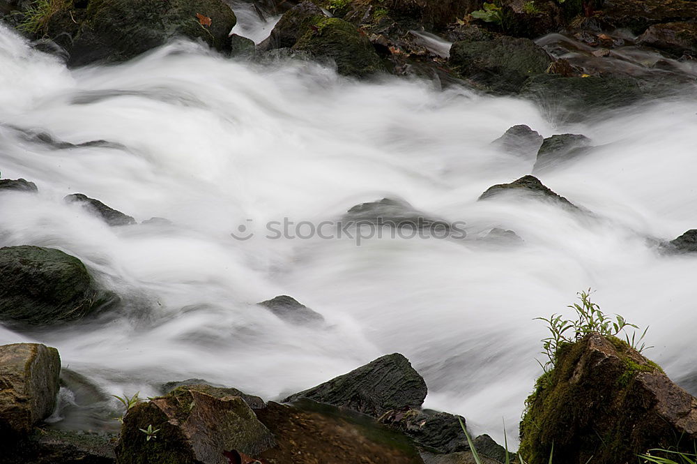 Similar – Wildwasserfall spritzen