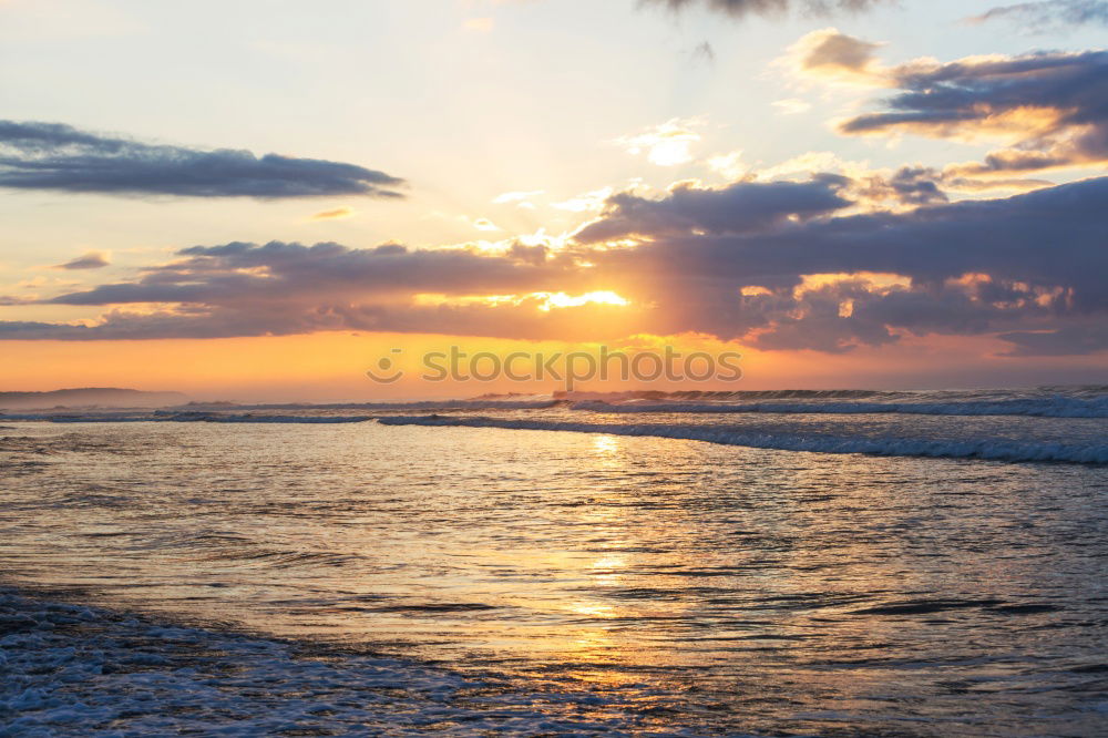 Similar – Image, Stock Photo Bay in with evening mood