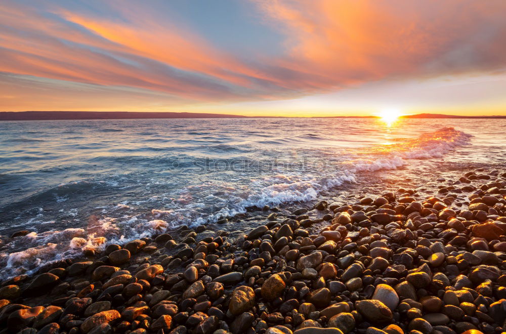 Similar – Image, Stock Photo Baltic Sea coast near Klintholm Havn in Denmark