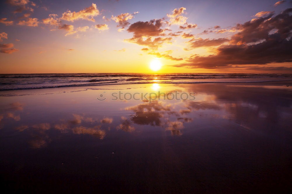 Morning at the sea Spain