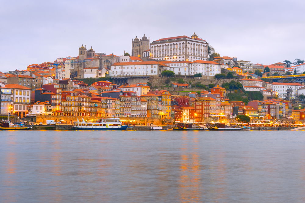 Similar – Historic architecture by Douro river in Porto, Portugal