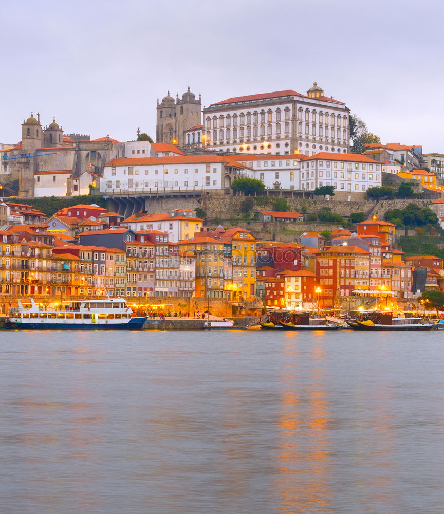 Similar – Historic architecture by Douro river in Porto, Portugal