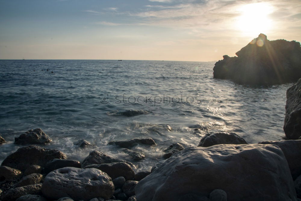 Similar – Foto Bild Elba Strand Meer Kanu
