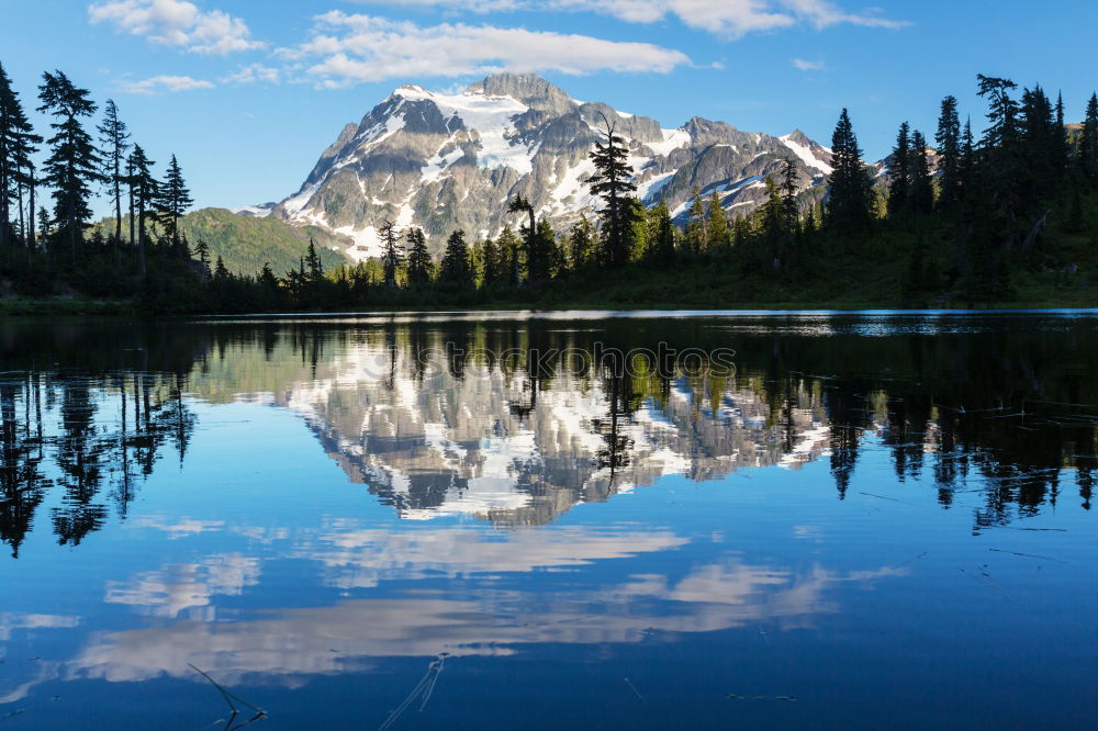 Similar – Image, Stock Photo Arrowhead Lake Well-being