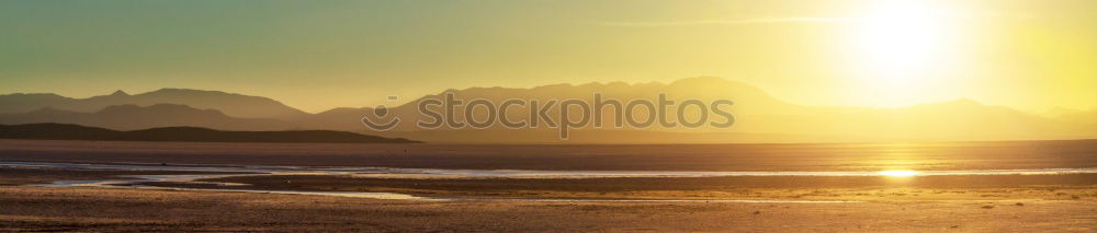 Similar – Image, Stock Photo Picturesque view of sun above ocean