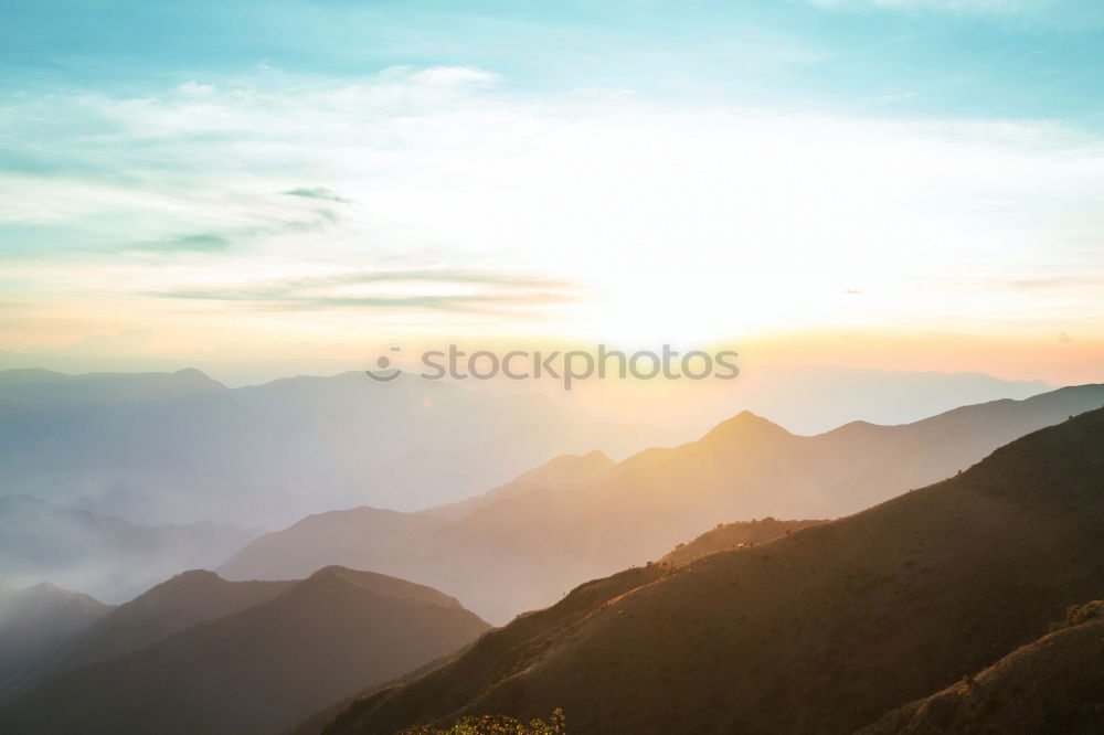 Similar – Sunset over the castle