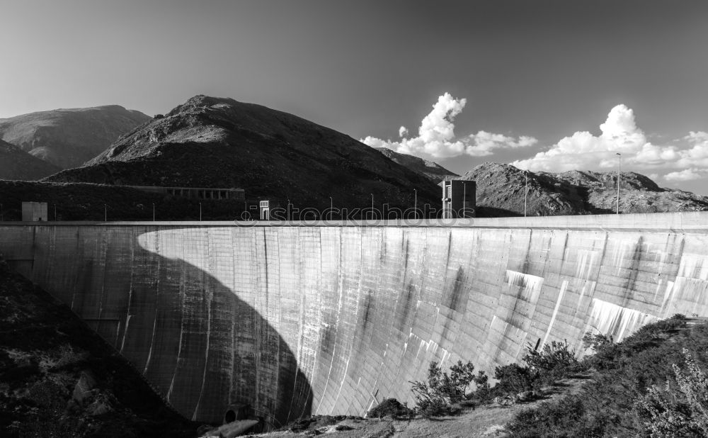 Similar – Image, Stock Photo Hoover Dam Clouds