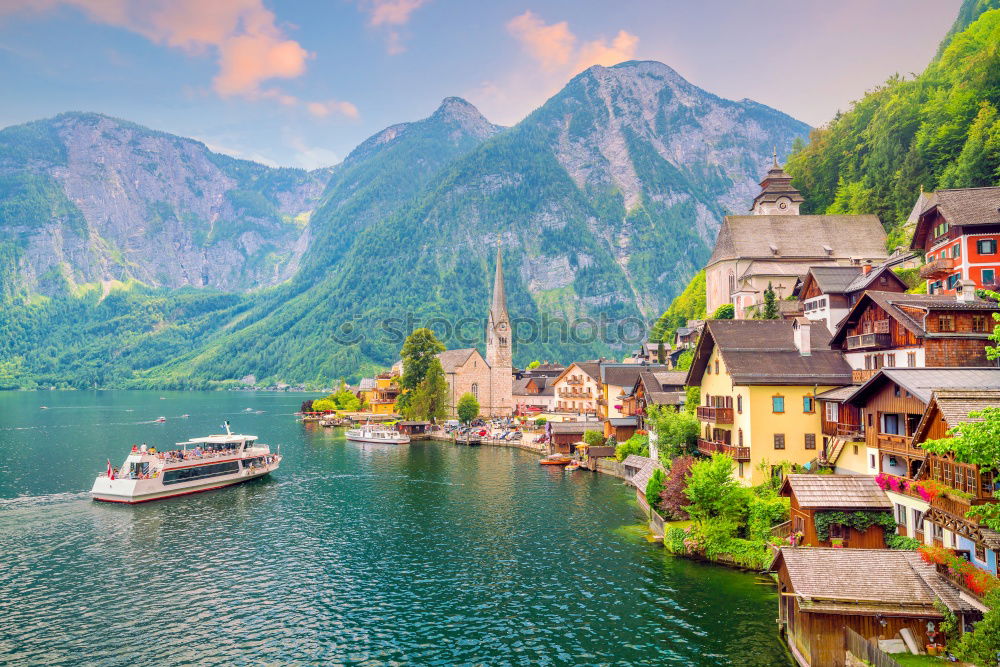 Similar – Hallstatt in autumn