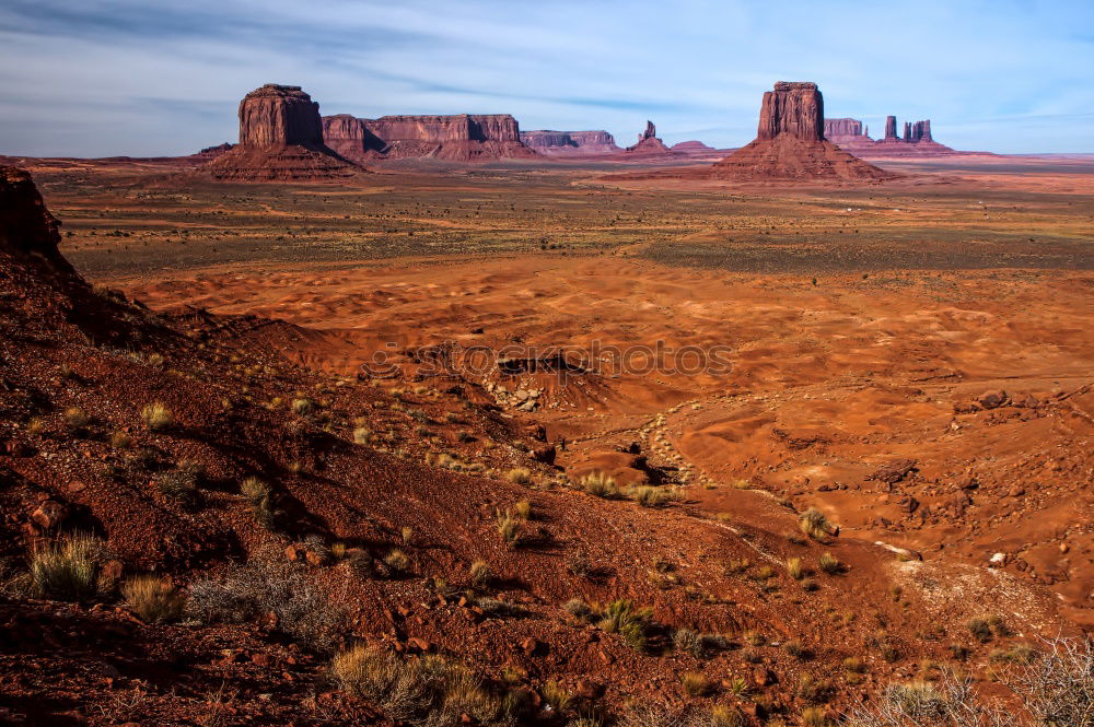 Similar – Landscape photograph of Monument Valley