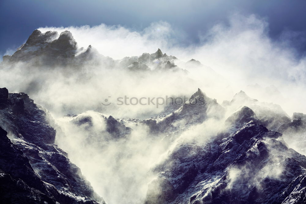 Similar – Image, Stock Photo Eiger, monk, virgin