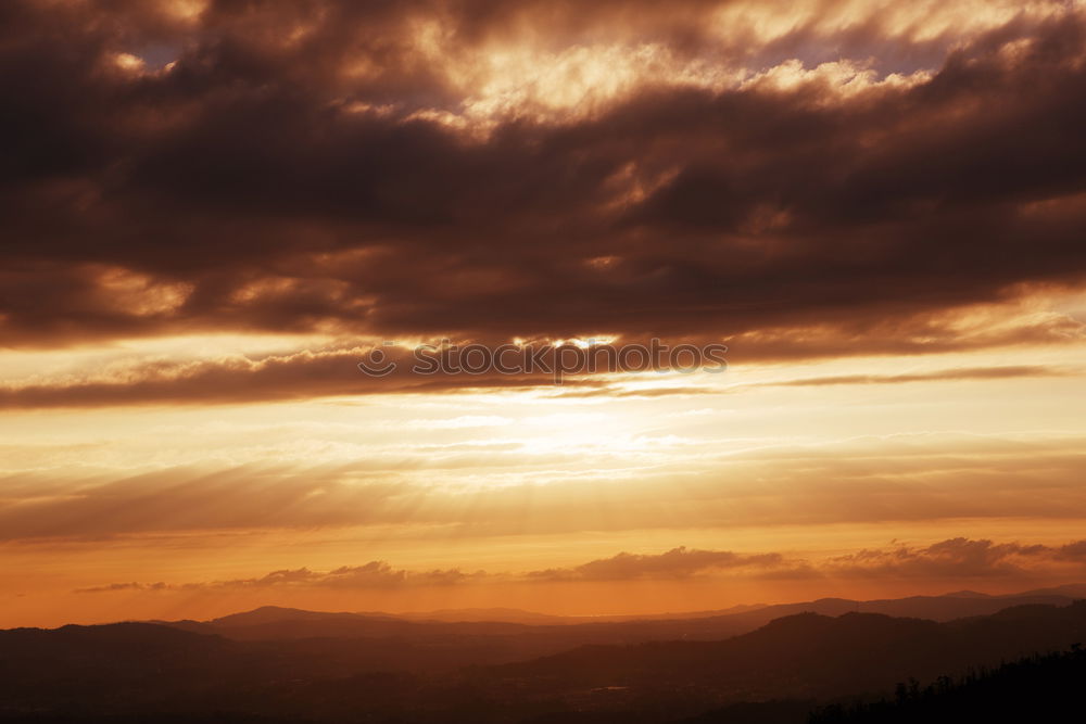 Similar – Image, Stock Photo evening sun Driving Sunset