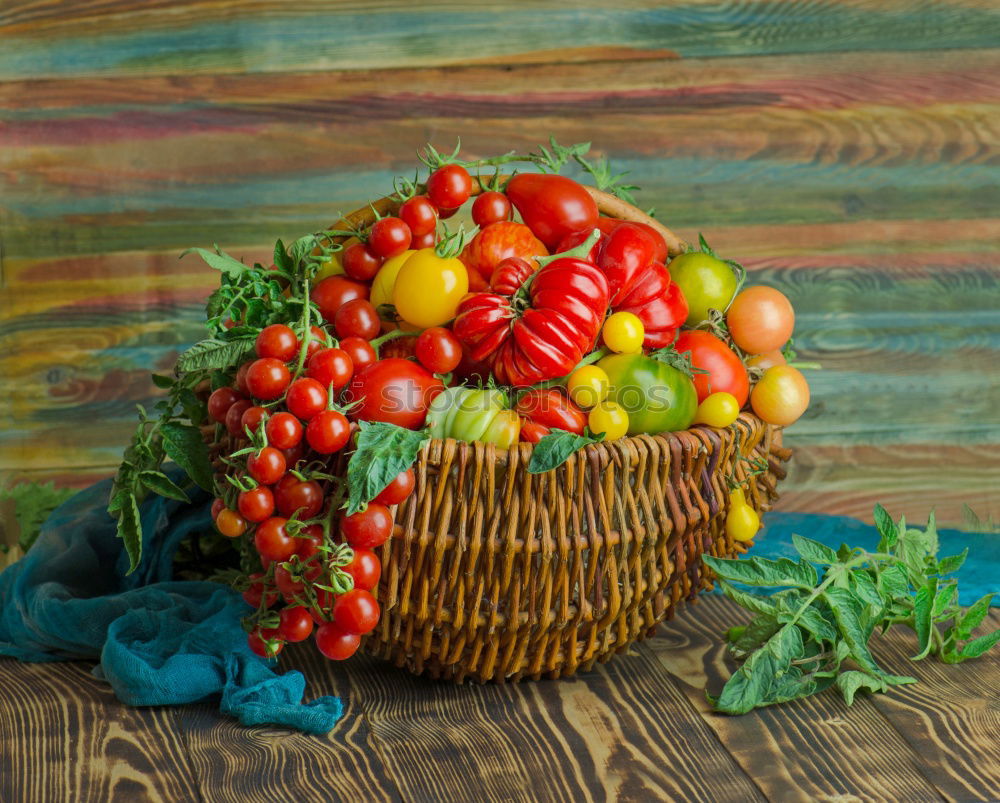 Similar – broccoli in a brown wicker basket