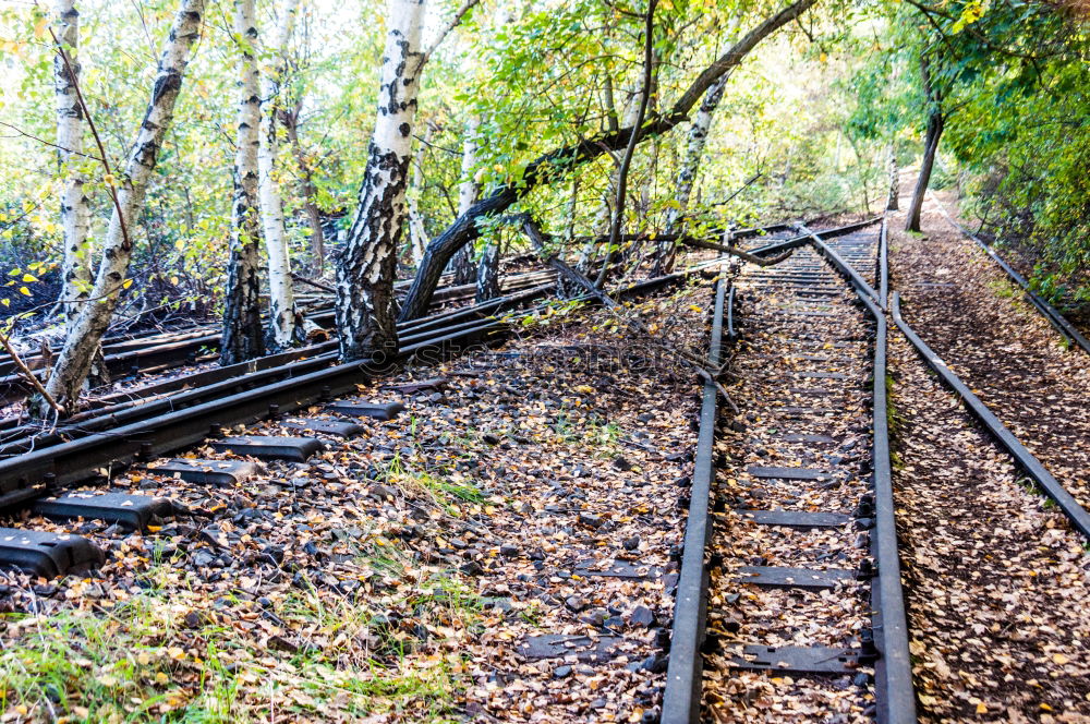 Similar – Steel stairs in Vintage steam train on wet rails