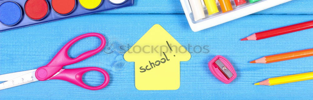 Similar – Image, Stock Photo empty white sheet torn out of notepad