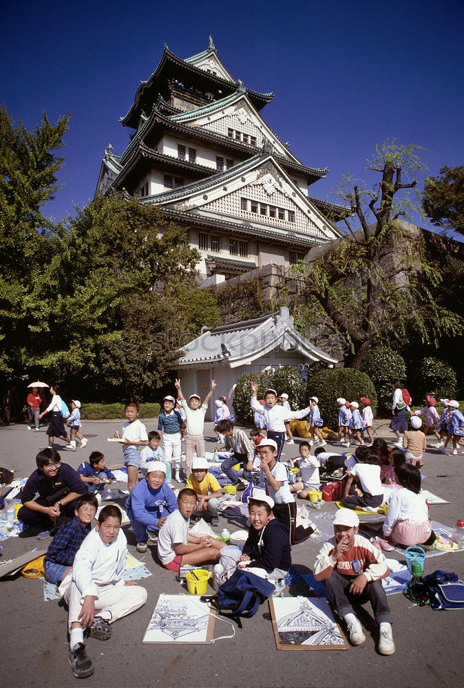 Similar – Image, Stock Photo in front of the pagoda 4/5