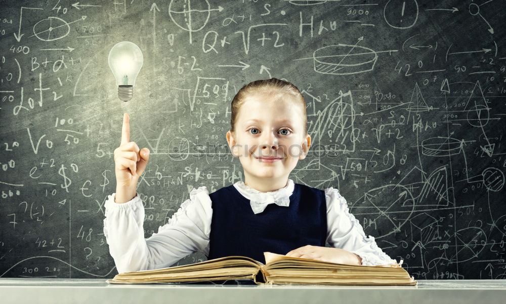 Similar – Image, Stock Photo boy is making science experiments in a laboratory