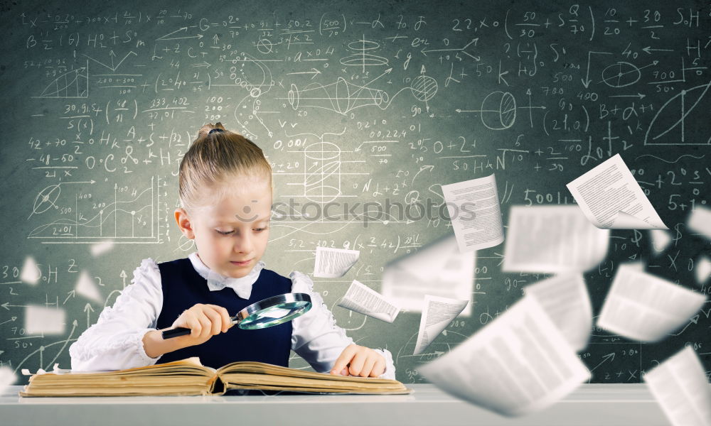 Similar – boy is making science experiments in a laboratory