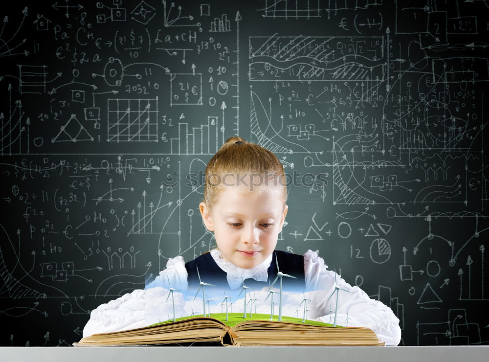 Similar – Education concept books on the desk in the auditorium