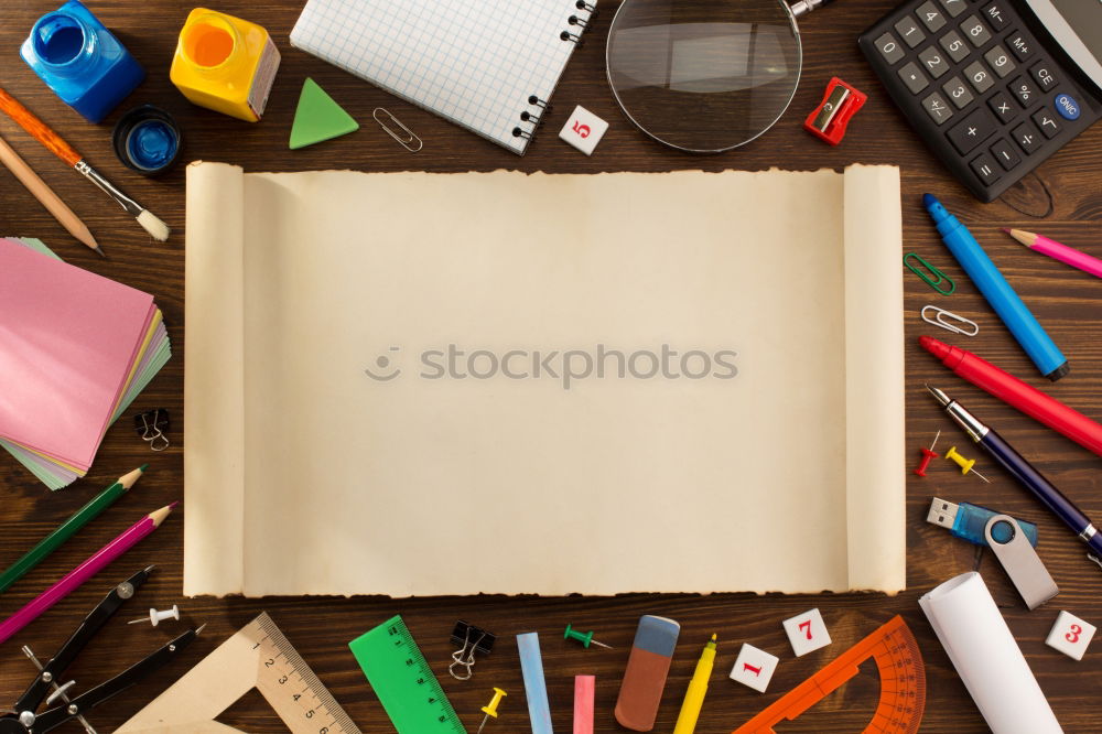 Similar – Image, Stock Photo Back to school concept