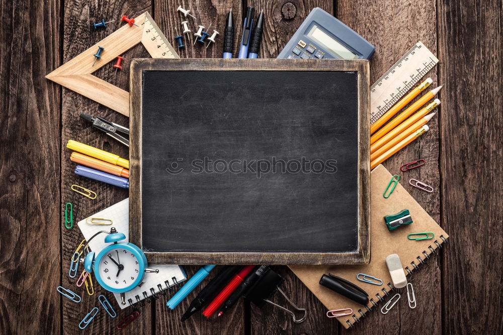 Similar – Image, Stock Photo Back to school concept