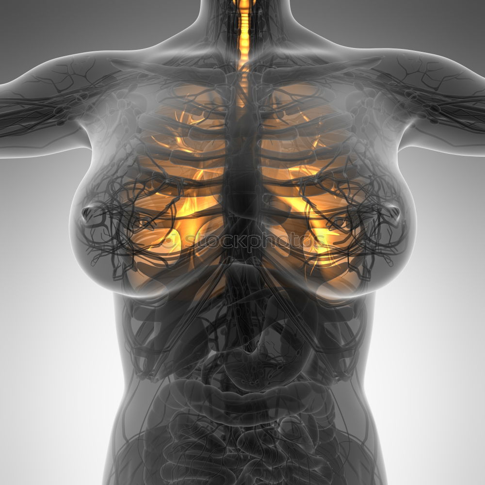 Similar – Man with cigarette and smoker’s lung