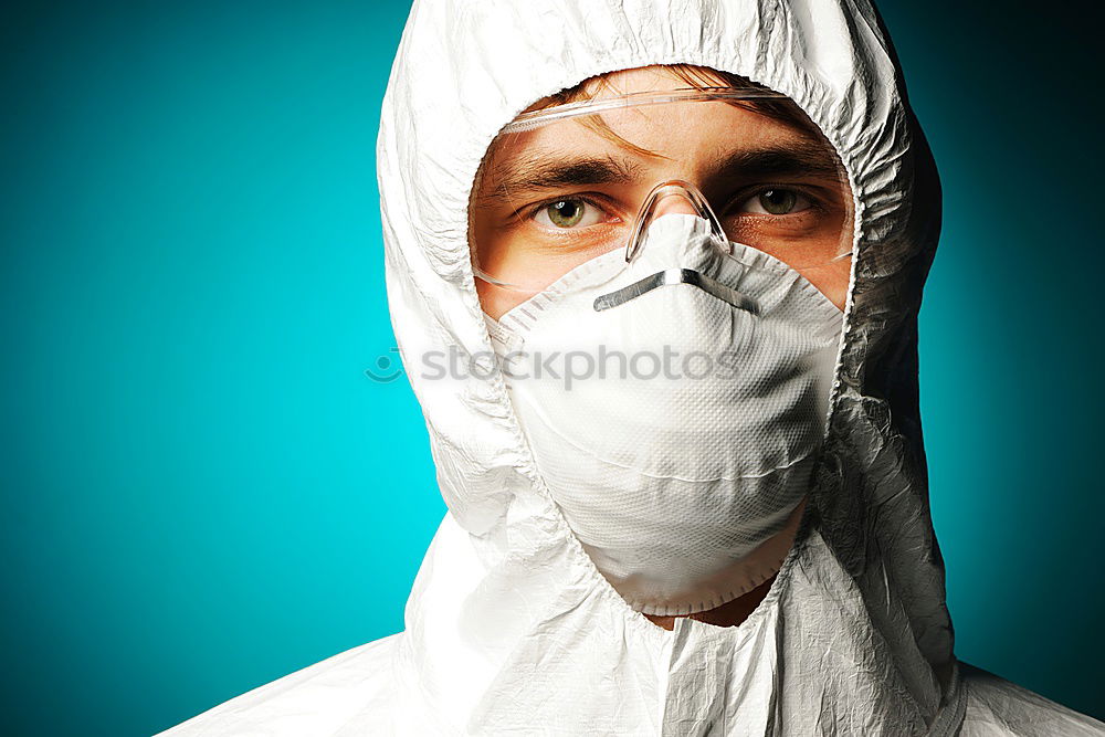 Similar – Image, Stock Photo cleanroomclothing Painter