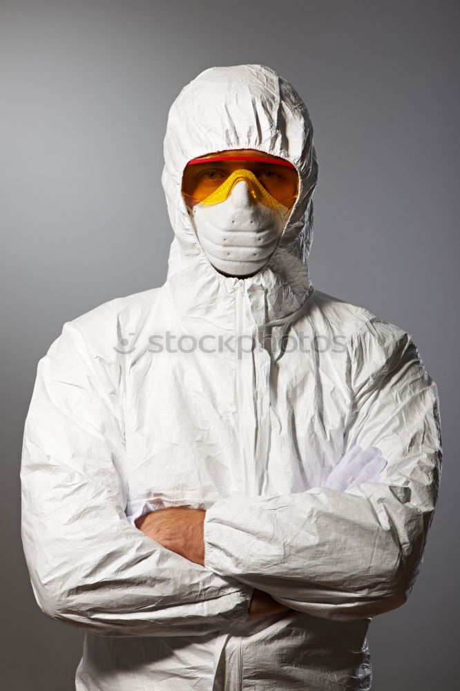 Image, Stock Photo cleanroomclothing Painter