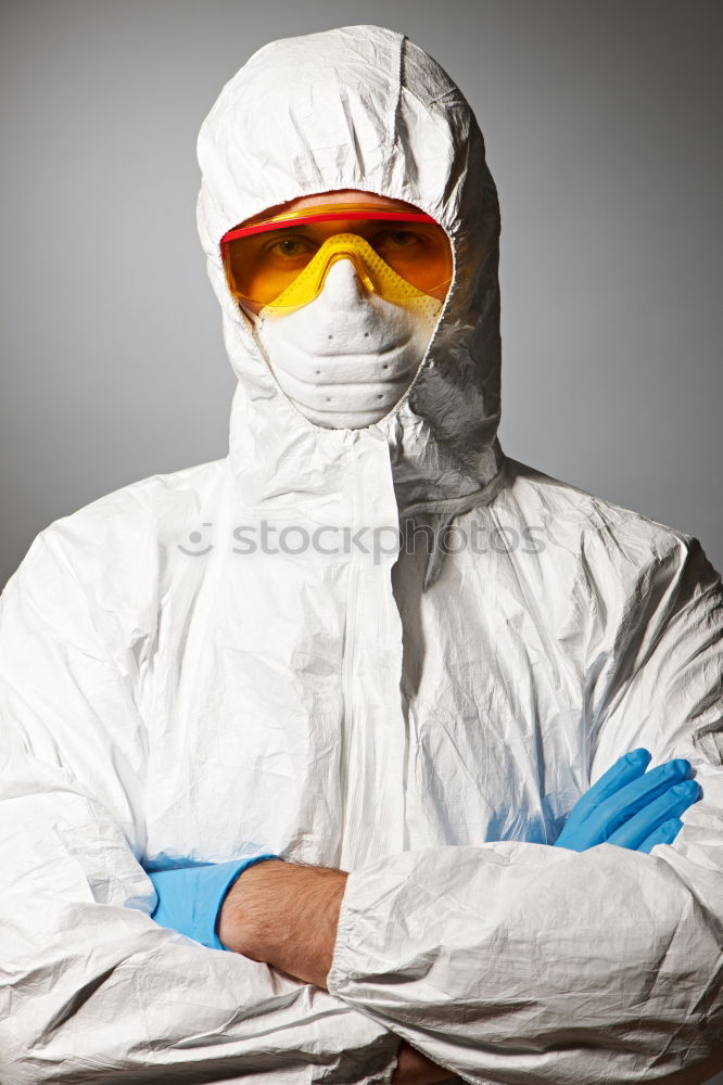 Similar – Image, Stock Photo cleanroomclothing Painter