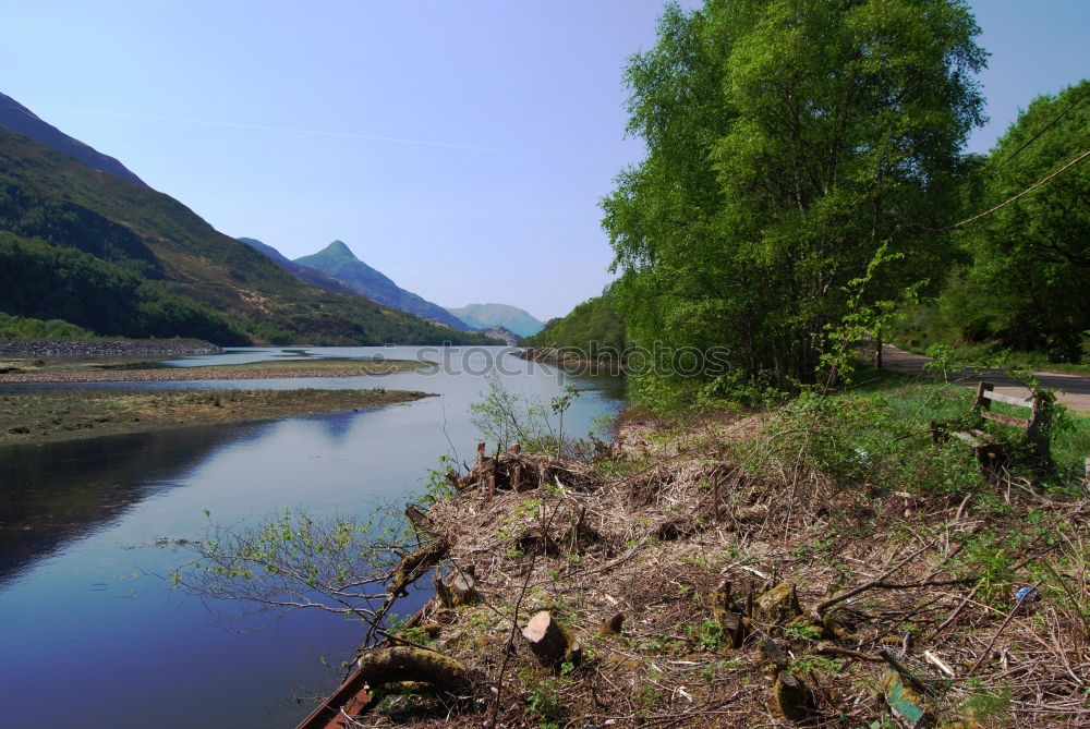 Similar – Raiway bridge in the scottish highlands.